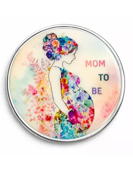 Magi Personalised Mom To Be Silver Coin Of 50 Gram in 999 Purity / Fin