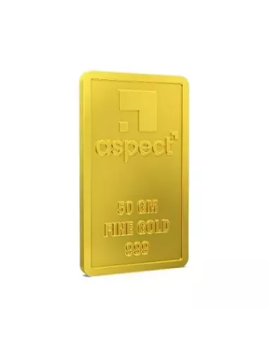 Aspect Bullion Kalpvruksha Gold Bar Of 50 Grams in 24 Karat 999 Purity