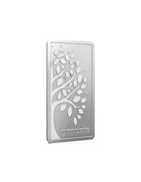Aspect Bullion Silver Kalpvruksha Bar Of 200 Grams in 24 Karat 999 Pur