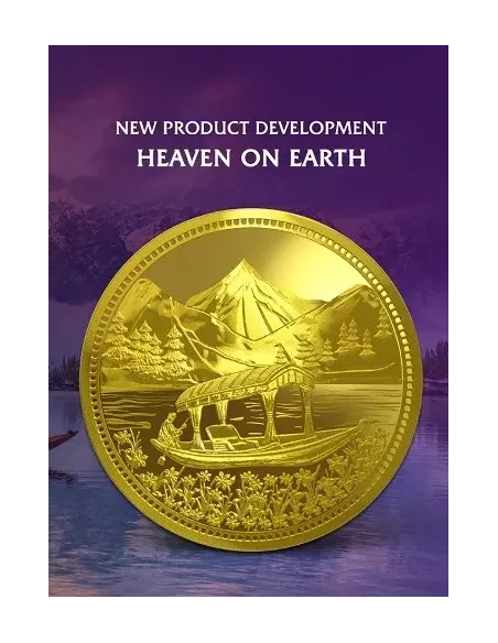 MMTC-PAMP  Heaven On Earth Gold Coin of 5 Grams 24 Karat in 999.9 Puri
