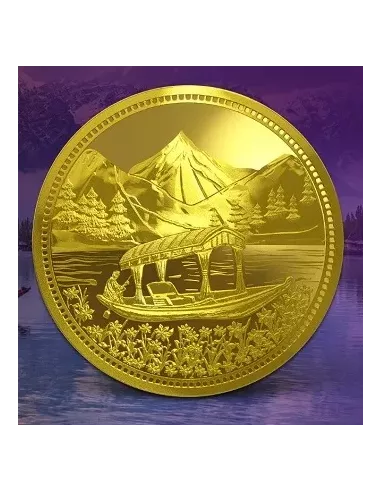 MMTC-PAMP  Heaven On Earth Gold Coin of 5 Grams 24 Karat in 999.9 Puri