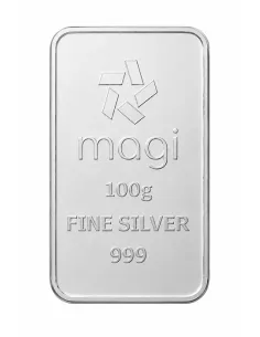 Magi  Silver Bar Of 100 Gram in 999 Purity / Fineness
