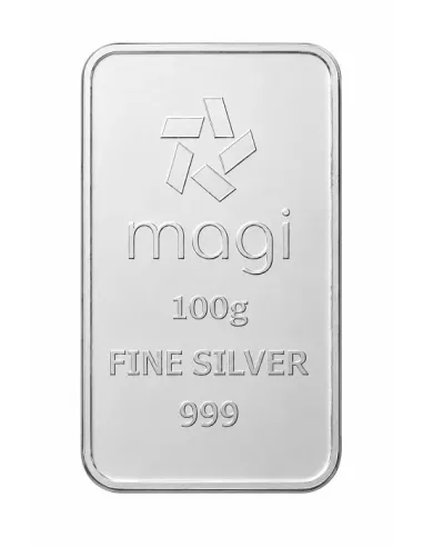 Magi  Silver Bar Of 100 Gram in 999 Purity / Fineness