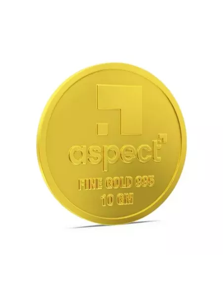 Aspect Bullion Baby Shower Gold Coin Of 10 Grams in 24 Karat 995 Purit