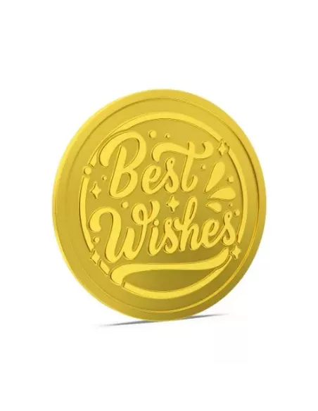 Aspect Bullion Thank You Gold Coin Of 10 Grams in 24 Karat 995 Purity