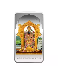 MMTC PAMP Lord Balaji Color Silver Bar of 50 Gram in 999.9 Purity