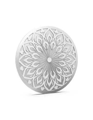 Aspect Bullion Kalpavruksh Silver Coin Of 100 Grams in 24 Karat 999 Pu