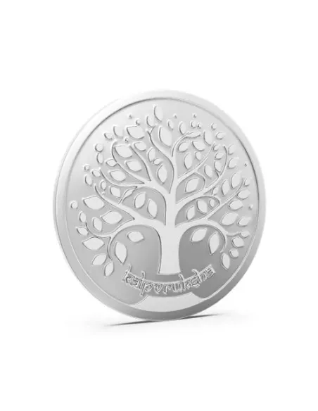 Aspect Bullion  Kalpavruksh Silver Coin Of 20 Grams in 24 Karat 999 Purity / Fineness