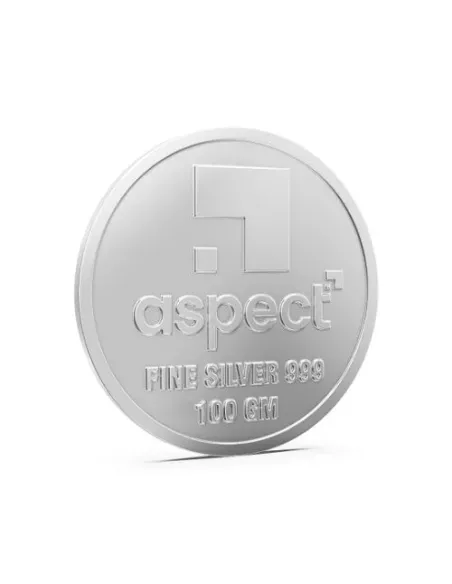 Aspect Bullion Happy Birthday Silver Coin Of 100 Grams in 24 Karat 999
