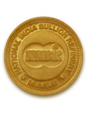 NIBR Gold coin of 2 Grams in 24 Karat 999 Purity