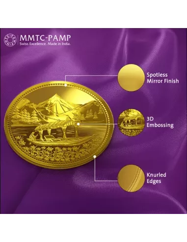 MMTC-PAMP  Heaven On Earth Gold Coin of 5 Grams 24 Karat in 999.9 Puri
