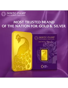 Buy MMTC-PAMP Gold Ingot Bar10 Grams Gold in 24kt  999.9 I CoinBazaar