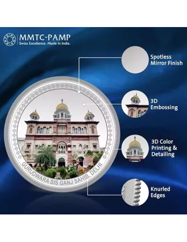 MMTC-PAMP  Colorful Silver Coin of 20 Gram in 999.9 Purity / Fineness