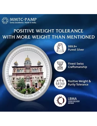 MMTC-PAMP  Colorful Silver Coin of 20 Gram in 999.9 Purity / Fineness