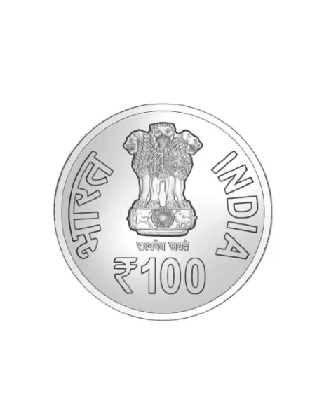 100 Rupees India Govt. Mint Chiki Script By Pandit Raghunath Murmu Boo