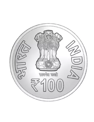 100 Rupees India Govt. Mint  100 Years of Electrification In Indian Ra