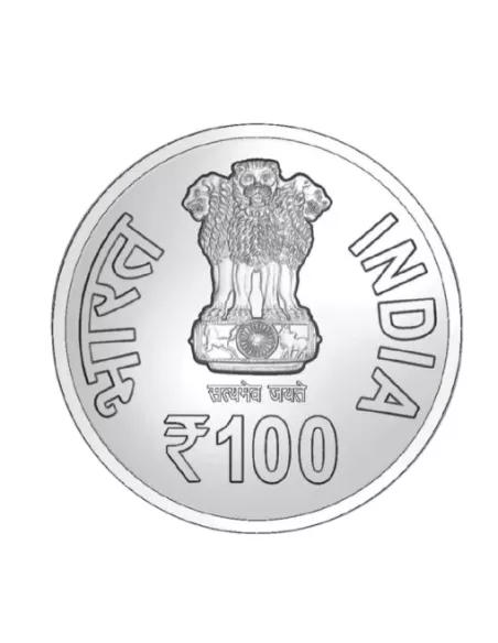 100 Rupees India Govt. Mint  100 Years of Electrification In Indian Ra