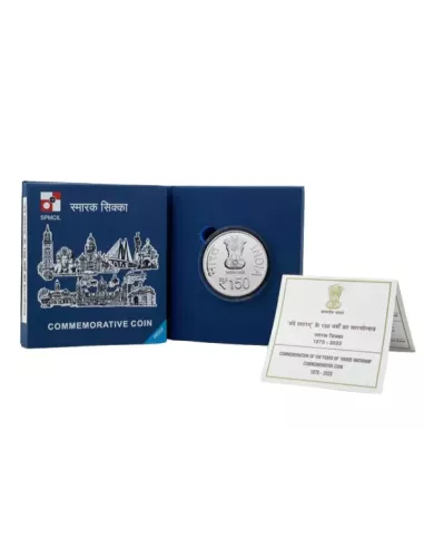 150 Rupees India Govt. Mint 150 Years Vandemataram Booklet (Rs.150 Coi