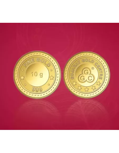 Gujarat Gold Centre buy Gold Bar Of 10 Gram Gold  24Kt in 999 Purity