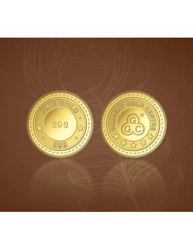 Gujarat Gold Centre buy Gold Coin Of 20 Gram  Gold 24Kt in 999 Purity