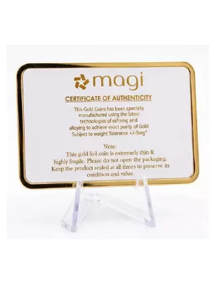 Magi Banyan Tree Gold Bar Of 25 Milligrams in 999 Purity Fineness
