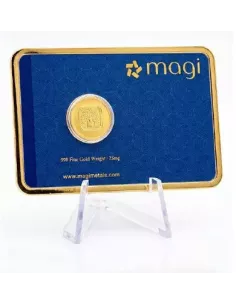 Magi Banyan Tree Gold Bar Of 25 Milligrams in 999 Purity Fineness