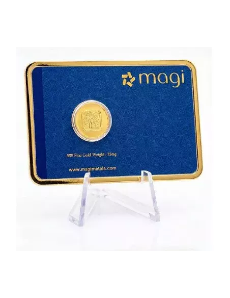 Magi Banyan Tree Gold Bar Of 25 Milligrams in 999 Purity Fineness