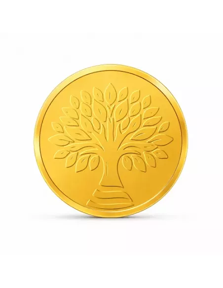 Augmont 5 gm Gold Coin 24Kt  in 999 Purity