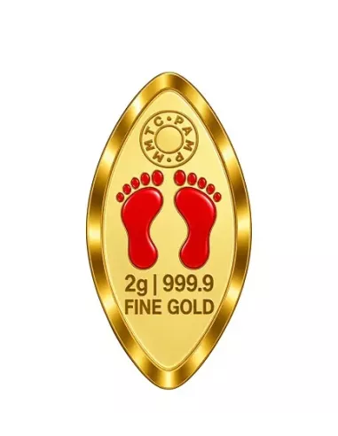 MMTC-PAMP Diya Bati Coin of 2 Gram in 24 Karat / 999.9 Purity Fineness