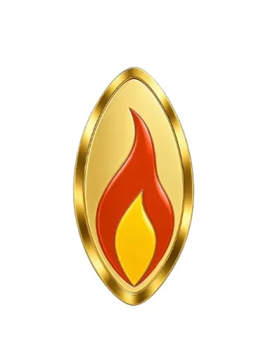 MMTC-PAMP Diya Bati Coin of 2 Gram in 24 Karat / 999.9 Purity Fineness