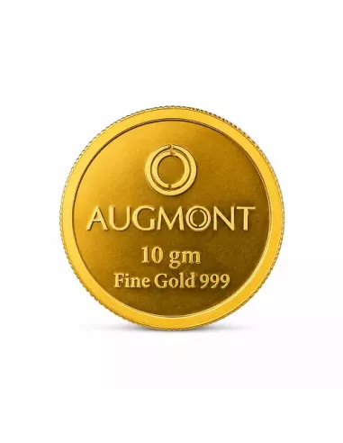 Augmont 10 gm Gold Coin 24Kt in 999 Purity