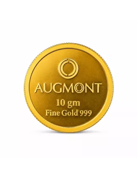 Augmont 10 gm Gold Coin 24Kt in 999 Purity
