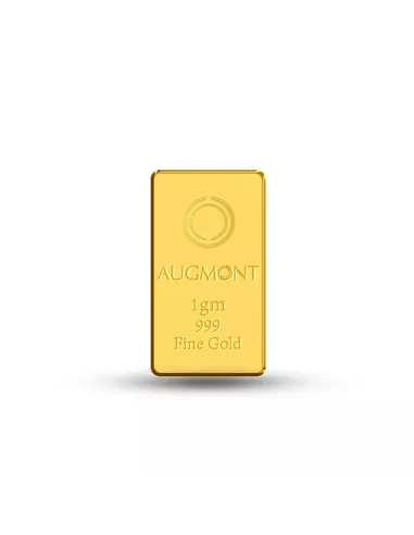 Augmont 1 gm Gold Bar 24k 999 purity
