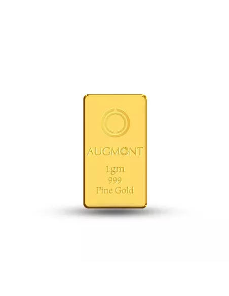 Augmont 1 gm Gold Bar 24k 999 purity