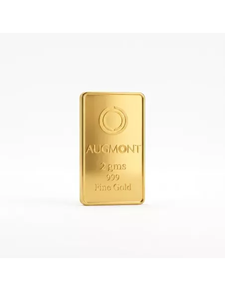 Augmont 2 gm Gold Bar 24Kt  in 999 Purity