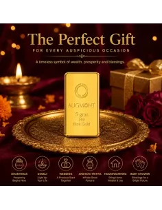 Augmont 5 gm Gold Bar 24Kt  in 999 Purity