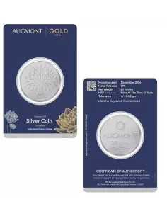 Augmont 20 gm Silver Coin 24Kt in 999 Purity