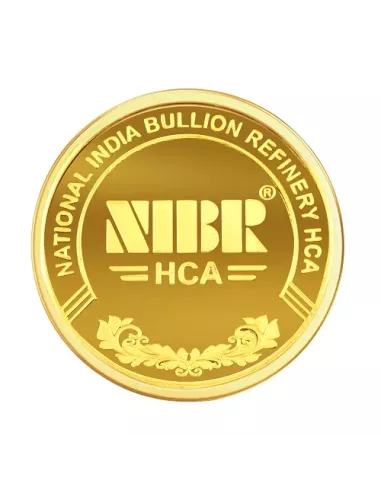NIBR Gold Coins of 5 Grams in 24Kt 995 Purity / Fineness