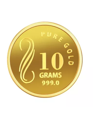 NIBR Gold Coins Of 10 Grams in 24Kt 999 Purity / Fineness