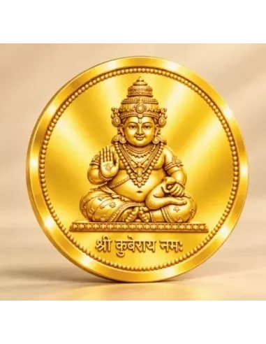 Ram Mudra By IGM Kuberdev Gold Coin of 10 Grams in 24 Karat  999.9 Pur