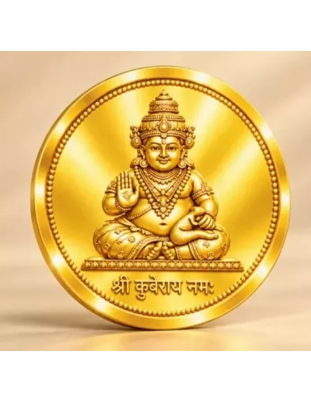 Ram Mudra By IGM Kuberdev Gold Coin of 10 Grams in 24 Karat  999.9 Pur