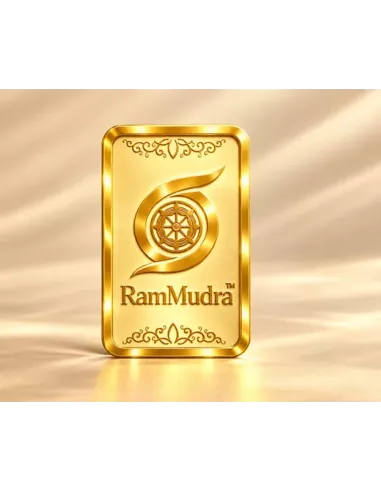 Ram Mudra By IGM Gold Bar of 1 Grams in 24 Karat 999.9 Purity / Finene