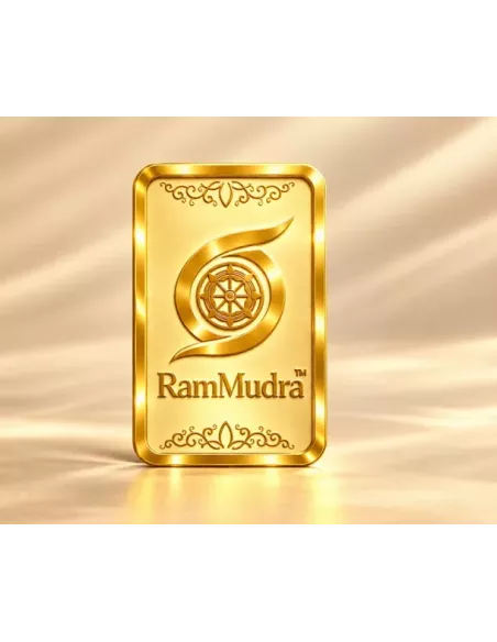 Ram Mudra By IGM Gold Bar of 1 Grams in 24 Karat 999.9 Purity / Finene