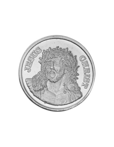 Jesus Christ Silver Coin of 10 Gram  in 999 Purity / Fineness