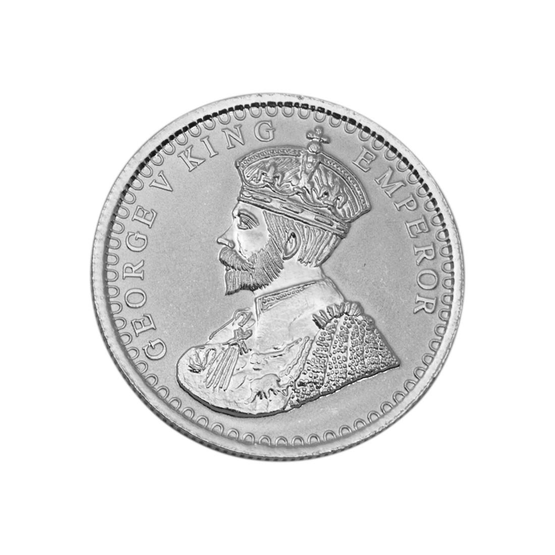 Buy George V King Emperor Silver Coin 50 Gram In 999 Purity Fineness