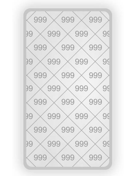 Platinum Bar Of 10 Gram 999 Purity Fineness - 10 Gm / 10 Gms 