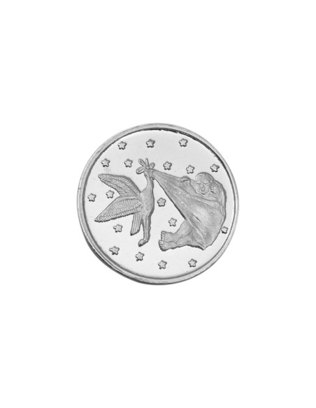 Bornbaby Silver Coin of 25 Gram in 999 Purity / Fineness