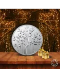 MMTC PAMP Silver Coin Banyan Tree of 100 Gram in 999.9 Purity / Fineness