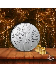 MMTC PAMP Silver Coin Banyan Tree of 20 Gram in 999.9 Purity / Fineness